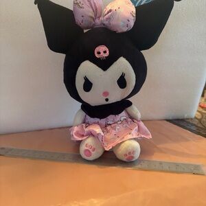 Kuromi Plush Lolita Princess  10"
